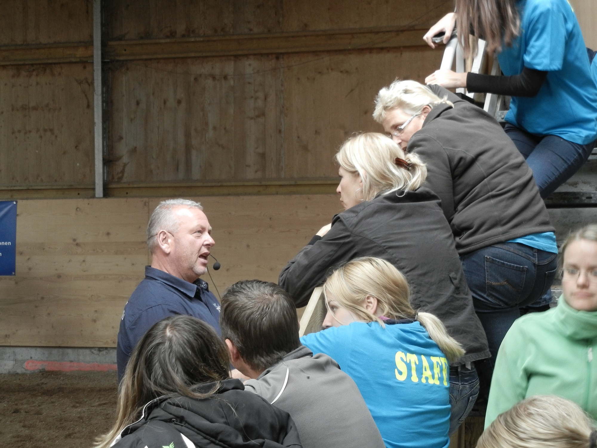 Mike Geitner im Unterricht