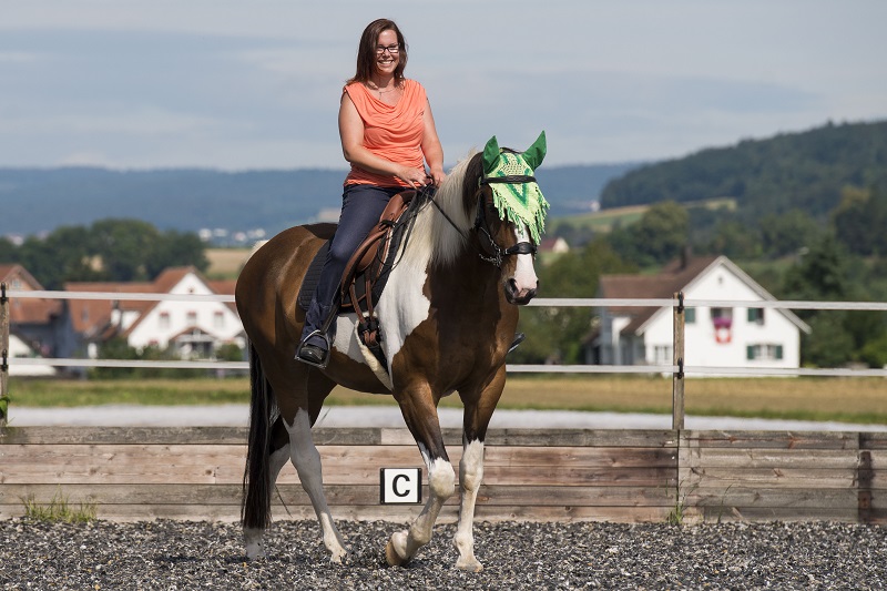 Patricia Wegmann findet Reiten etwas wunderbares