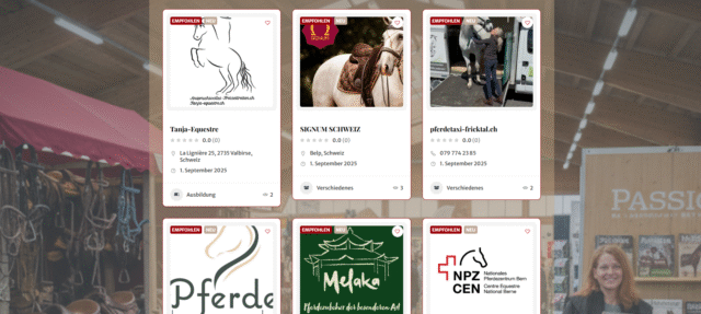 Aussteller an der PASSION Reitkultur
