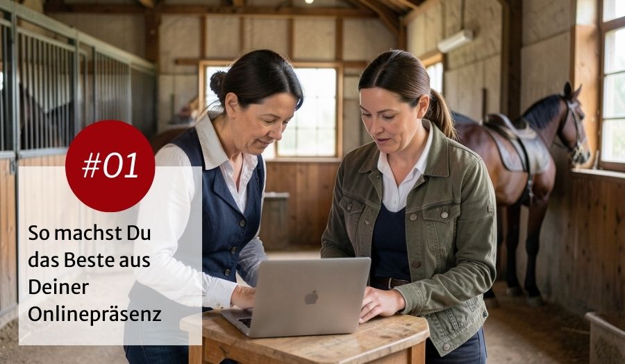 Online präsent sein