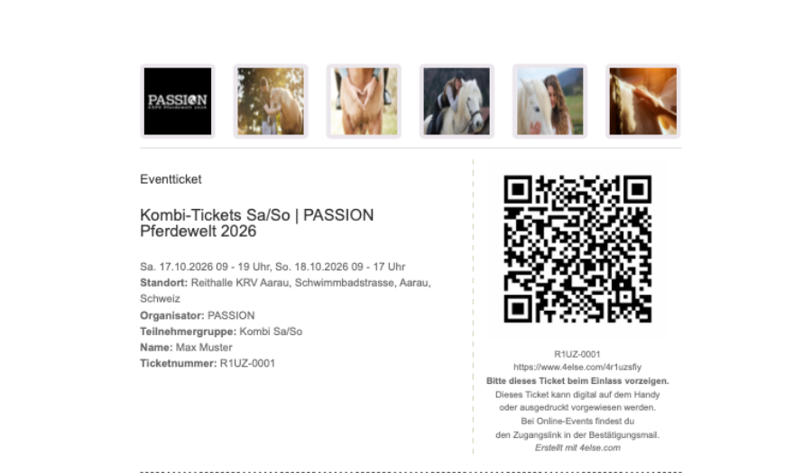 PASSION EXPO Pferdewelt – Aussteller und Tickets online