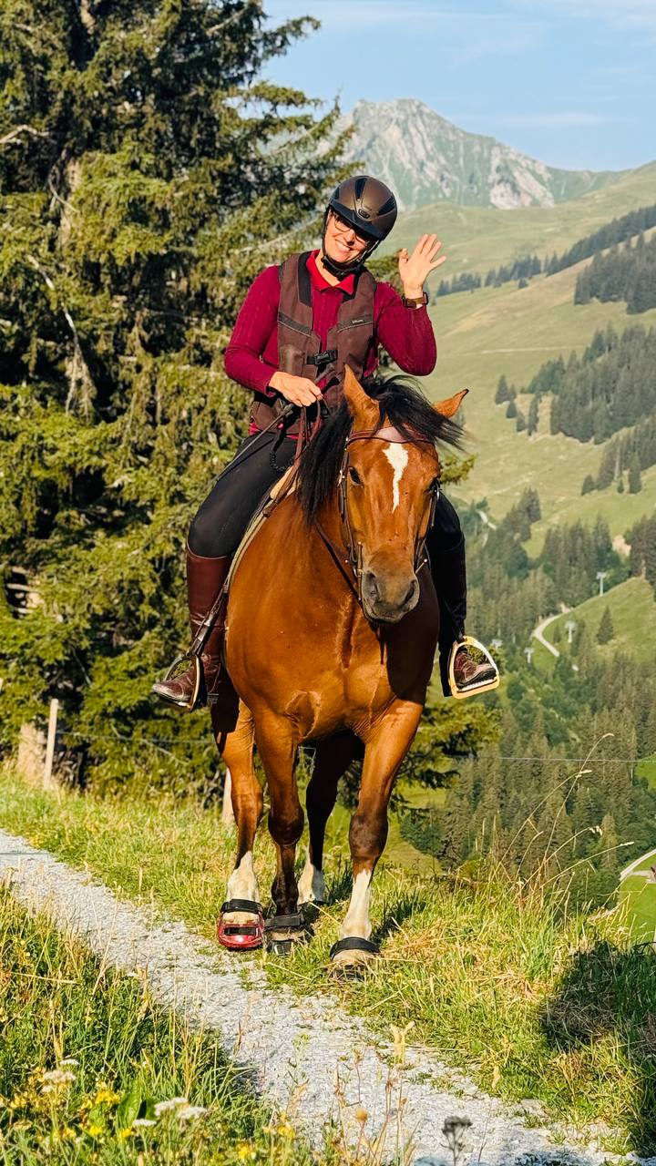 Sarah im Gelände 26